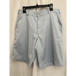 Nike Golf Mens Sz 34 Tour Performance Dri-Fit Shorts Light Blue Poly/Spandex